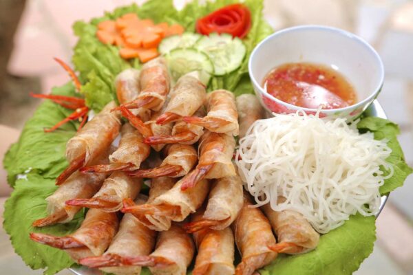 Chả ram tôm đất Bình Định